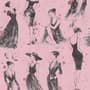 Modern Fashion Women Sketch Wallpaper Mural