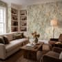 Watercolor Tropical Bird Garden Wallpaper Mural