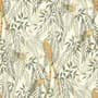 Watercolor Tropical Bird Garden Wallpaper Mural