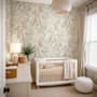 Watercolor Tropical Bird Garden Wallpaper Mural