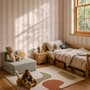 Playful Nursery Stripe Lines Wallpaper Mural
