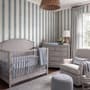 Playful Nursery Stripe Lines Wallpaper Mural