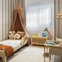 Playful Nursery Stripe Lines Wallpaper Mural