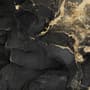 Dark Marble with Gold Faux  Wallpaper Mural