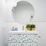Fototapete mit buntem Terrazzo-Muster