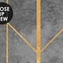 Rhombus Geometric Lines Art Deco Wallpaper Mural