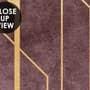 Rhombus Geometric Lines Art Deco Wallpaper Mural
