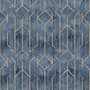 Rhombus Geometric Lines Art Deco Wallpaper Mural