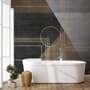 Colorful Geometric Grunge Art Wallpaper Mural