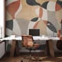 Boho Geometric Abstract Art Wallpaper Mural