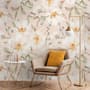Soft Magnolia Floral Wallpaper Mural