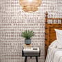 Bohemian Abstract Shibori Art Wallpaper Mural