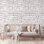 Bohemian Abstract Shibori Art Wallpaper Mural