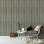 Vintage Wood Look Panel Wallpaper