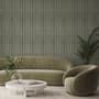 Vintage Wood Look Panel Wallpaper