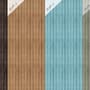 Vintage Wood Look Panel Wallpaper