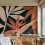 Tropical Foliage Leaves Art Wallpaper Mural