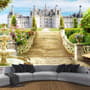 The Palace and Castle Garden Landscape Wallpaper Mural