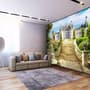 The Palace and Castle Garden Landscape Wallpaper Mural