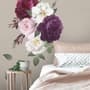 Pivoine colorée et marguerite blanche Bouqets floraux Stickers muraux