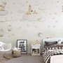Rabbits on the Clouds and Empty Cages Wallpaper Mural