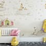 Rabbits on the Clouds and Empty Cages Wallpaper Mural