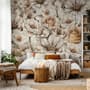 Romantic Garden Bloom Floral Wallpaper