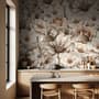 Romantic Garden Bloom Floral Wallpaper