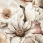 Romantic Garden Bloom Floral Wallpaper