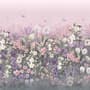 Soft Blooming Floral Meadow  Kids Wallpaper