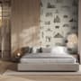 Vintage World Architecture Sketch Wallpaper Mural
