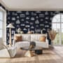 Vintage World Architecture Sketch Wallpaper Mural