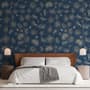 Tropical Palm Leaf and Birds Wallpaper Mural