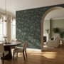 Tropical Palm Leaf and Birds Wallpaper Mural