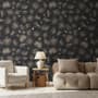 Tropical Palm Leaf and Birds Wallpaper Mural