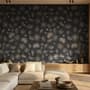 Tropical Palm Leaf and Birds Wallpaper Mural