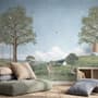 Kids Forest Animals Landscape Wallpaper Mural
