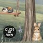 Kids Forest Animals Landscape Wallpaper Mural