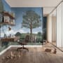 Kids Forest Animals Landscape Wallpaper Mural
