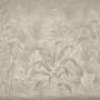 Monochrome Tropical Botanical Wallpaper Mural