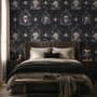 Dark Romantic  Gothic Skull Cage Wallpaper Mural 