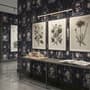 Dark Romantic  Gothic Skull Cage Wallpaper Mural 