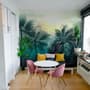Tropical Palm Trees and Sunlight Wallpaper Mural