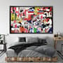 Street Collage Art Wallpaper Mural