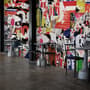 Street Collage Art Wallpaper Mural