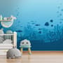 Kids Underwaters and Fish Wallpaper Mural