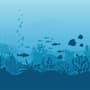 Kids Underwaters and Fish Wallpaper Mural