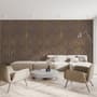 Luxury Geometric Lines  Art Deco Wallpaper Mural