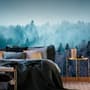 Misty Forest View Wallpaper Mural