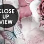 Elegant Floral with Little Butterfly Wallpaper Mural